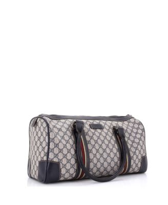 Medium Convertible Duffle Bag GG Coated Canvas