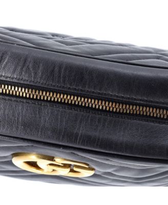 Small GG Marmont Shoulder Bag Matelasse Leather