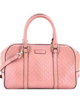 Medium Convertible Top Handle Crossbody Bag Microguccissima Leather