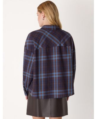 Women's Checked Brushed Cotton Shirt