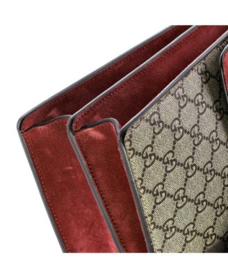 Medium Dionysus Bag Blooms Print GG Coated Canvas