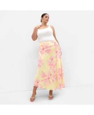 Women's Soiree Print Maxi Skirt