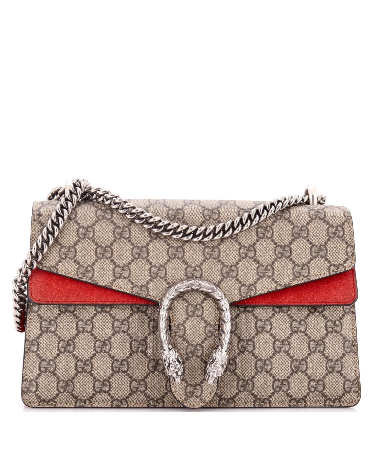 Small Dionysus Bag GG Coated Canvas