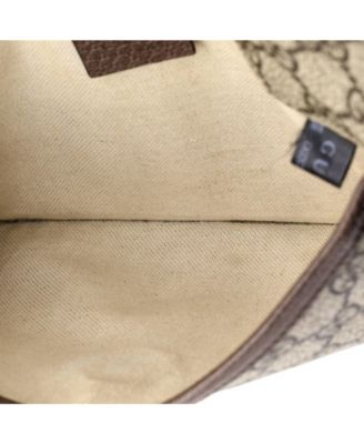 Neo Vintage Flap Belt Bag GG Coated Canvas