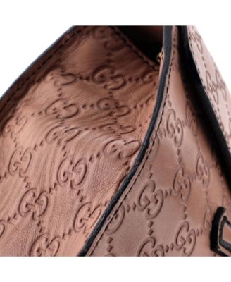 Medium Emily Chain Flap Bag Guccissima Leather