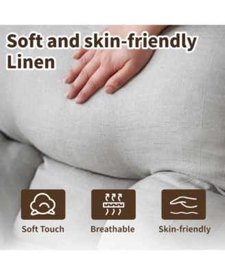 360° Swivel Floor Lounger Chair, 5 Position Adjustable Lounge Sofa Chair with Head & Back Support and Phone Holder for Living Room