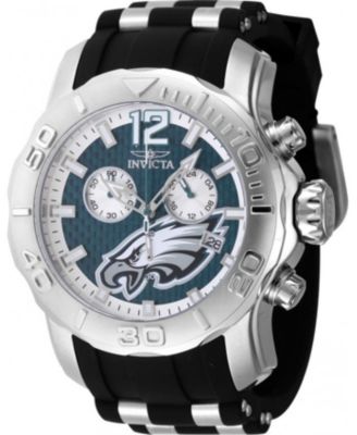 Men's 48005 NFL Philadelphia Eagles Quartz Chronograph Dial Watch