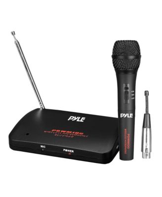 PDWM100 Dual Function Wireless/Wired Microphone System with Built-in Acoustic Pop Filter