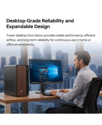 OmniDesk Tower Desktop Intel Core Ultra 7 16GB RAM Intel Graphics 2TB SSD Storage Windows 11 Pro