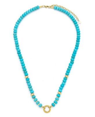 Raya Gemstone Beaded Necklace