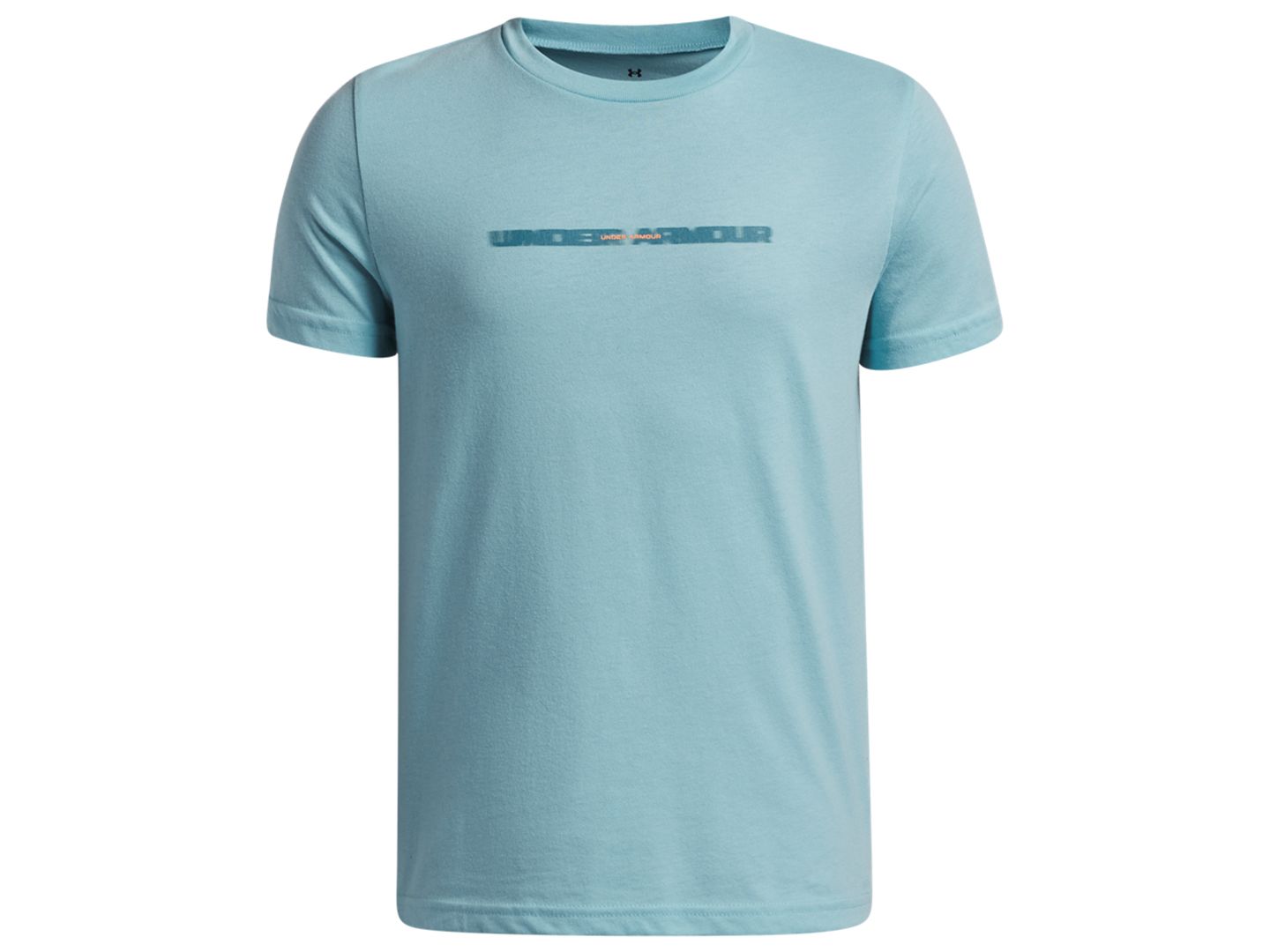 Футболка Under Armour Short-Sleeve T-Shirt для мальчиков, цвет: Синий мглистый — фото 1