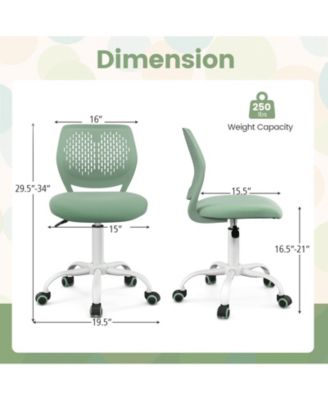 Ergonomic Kids Study Chair with Adjustable Height