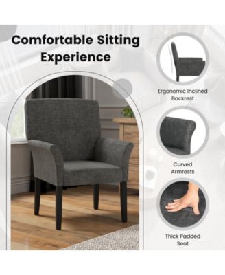 Executive Guest Chair with Armrests for Reception Areas