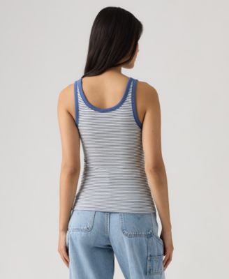 Women's Slim-Fit Crew Neck Tank Top