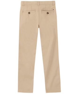 Boys' 8-20 Flat Front Stretch Chino Pants