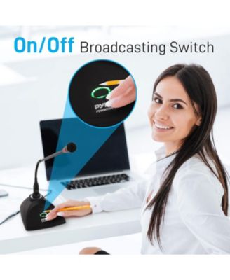 VHF Professional Conference Microphone System with 8 Tabletop Gooseneck Mics (PDWM8300)