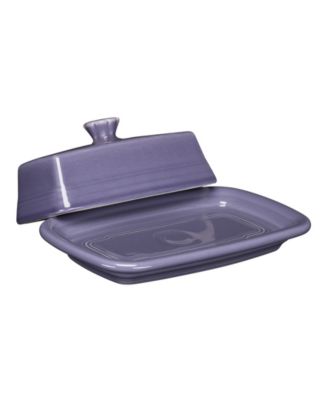 Lavender Extra Large Covered Butter Dish