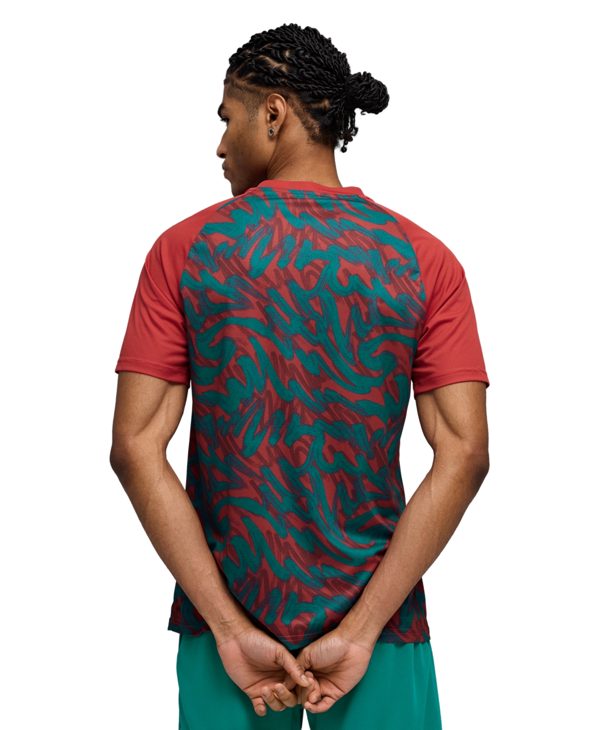 Puma Men's Regular and Big & Tall Portugal National Teams Prematch Warm-Up Jersey