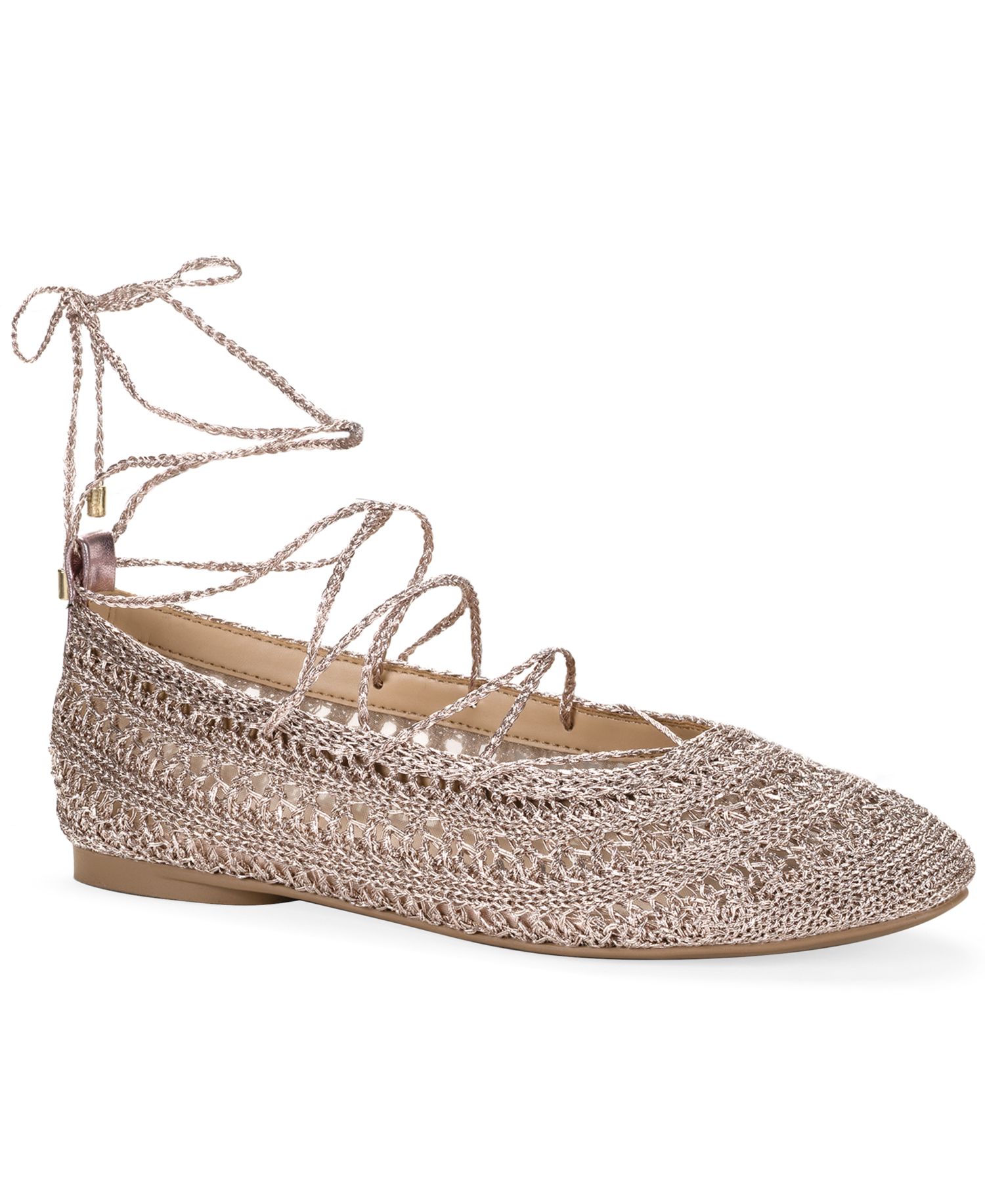 Women's Kassiani Lace-Up Round Toe Flats