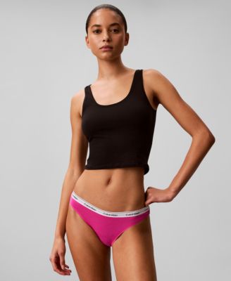 Women's Icon Logo 5-Pack Low-Rise Bikini Underwear QD5208