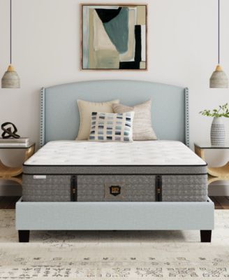 HD Warren 15" Plush Pillow Top Mattress Set, Full