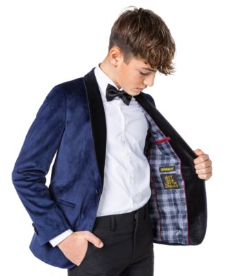  Boys' 10-16 Notched Collar Jacket