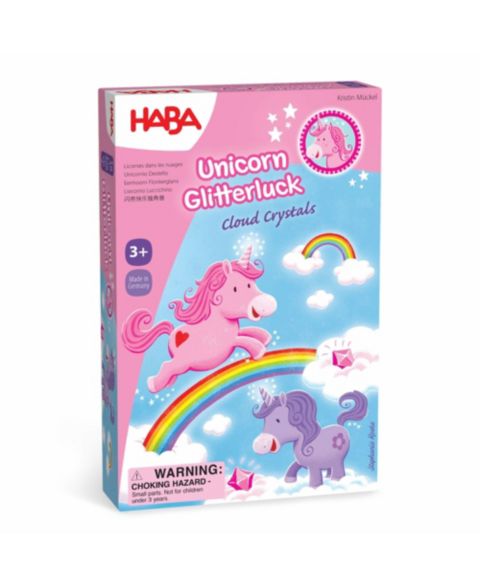 Детская настольная игра Haba Unicorn Glitterluck Board Game, Ages 3+, цвет: Розовый