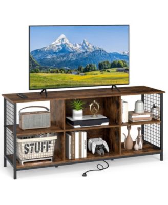 TV Stand for TVs up to 65 in with Storage Compartments