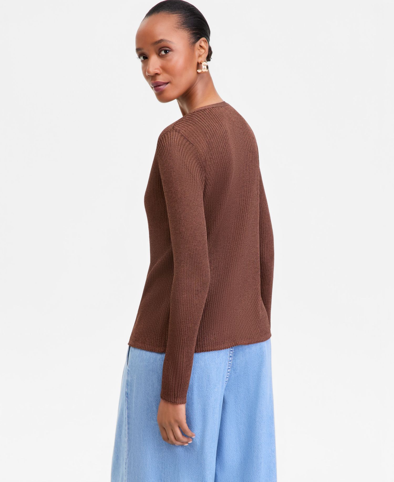 I.N.C. International Conccepts Women's Double-Tie Cardigan Sweater