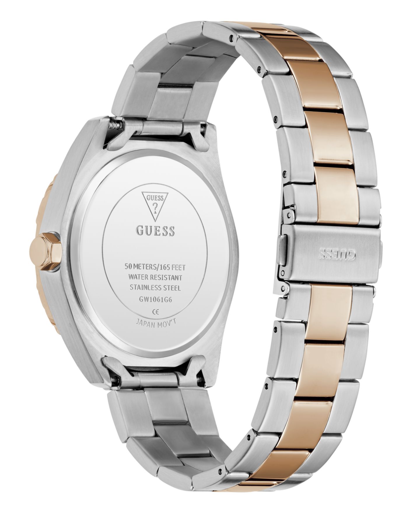 Мужские часы GUESS Two-Tone Multi-Function Watch, 43mm — фото 2