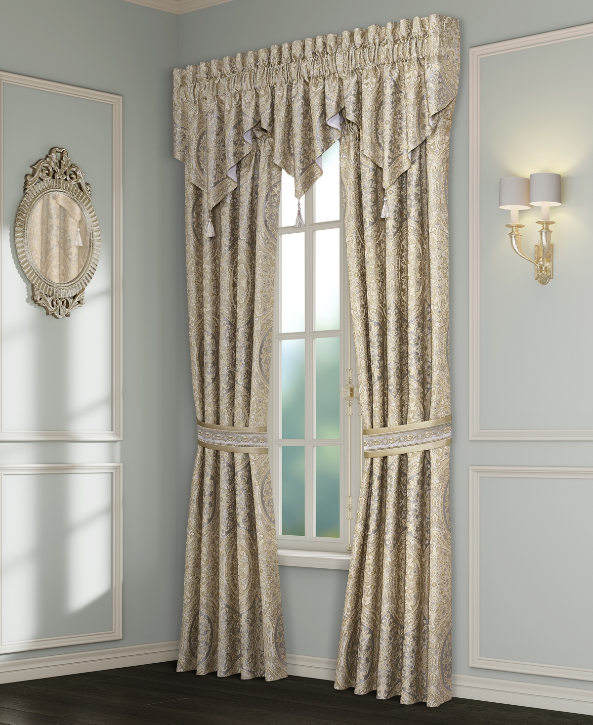 J Queen New York Romero Window Panel Pair