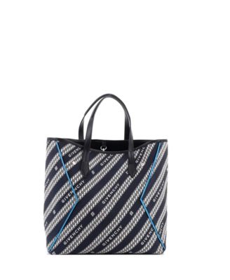 Medium Bond Shopper Tote Logo Jacquard Canvas