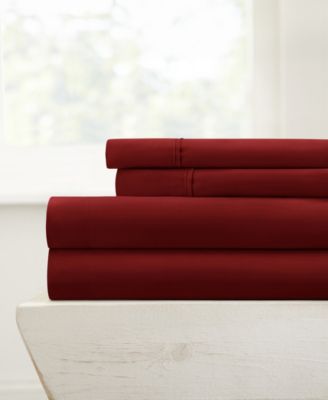 Style Simplified 4-Pc. Sheet Set, Queen
