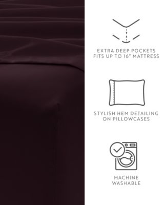 Style Simplified 4-Pc. Sheet Set, Queen
