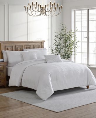 Blanca Jacquard Geometric 5-Pc. Comforter Set, Queen