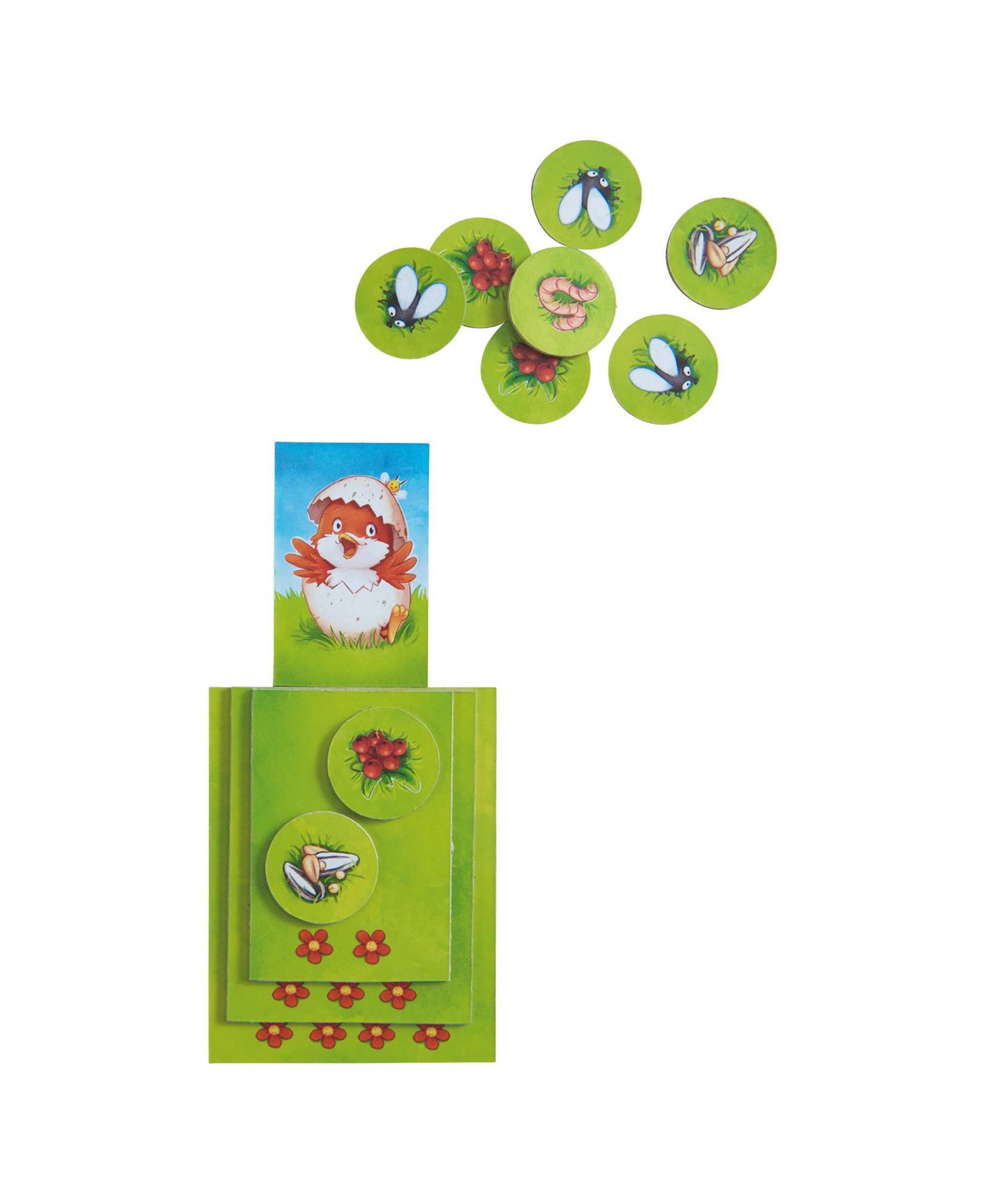 Детские настольные игры Haba Little Bird, Big Hunger Board Game, Ages 3+ — фото 4