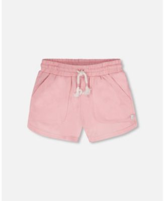 Little Girls Cotton Jersey Shorts Dusty
