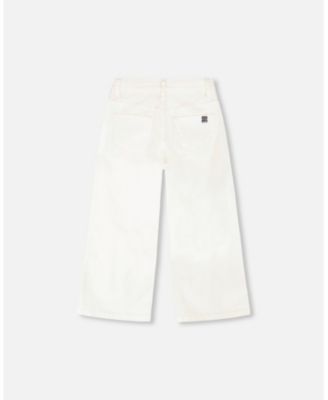 Little Girls Wide Leg Jeans