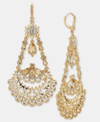Crystal Antique Dynamic Chandelier Earrings