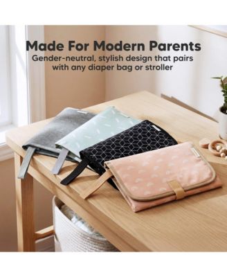 Flex Portable Changing Pad for Baby, Travel, Foldable Large Waterproof Baby Diaper Changing Mat for Diaper Bag
