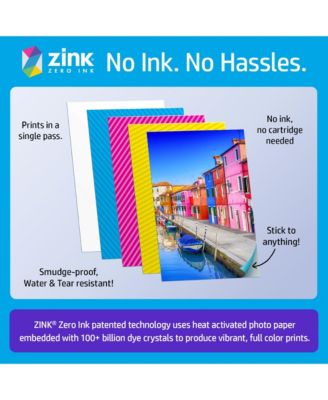 Sprocket 2x3" Zink Zero Ink Portable Instant Photo Printer