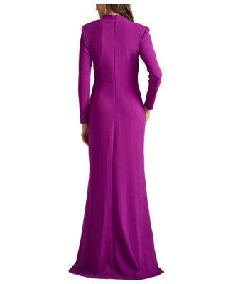 Women's Markum Long-Sleeve Flounce Gown