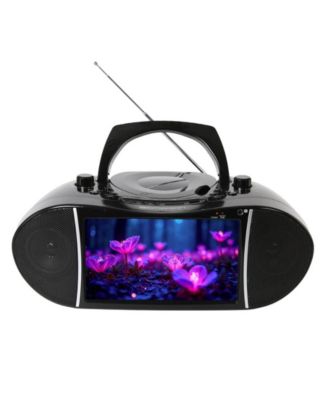 Emerson EDL-2901 Bluetooth Boombox TV and DVD Player with 9'' LCD