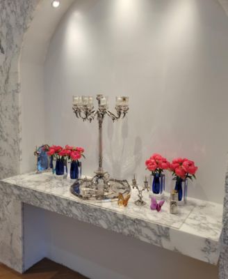 Double Wall Crystal Bud Vase, 3.25"