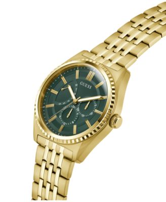 Men's Gold-Tone Stainless Steel Multi-Function Watch, 44mm