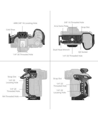 Black Mamba Camera Cage for Canon EOS R5 Mark II