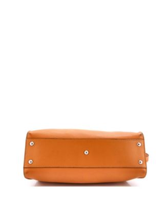 Regular Peekaboo Bag Leather with Plexiglass Detail