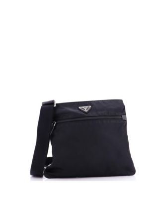 Medium Front Pocket Messenger Bag Tessuto