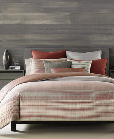 Hotel Collection Modern Geo Stripe Bedding Collection, Only at Macy's