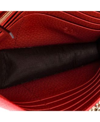 Interlocking Wallet on Chain Leather